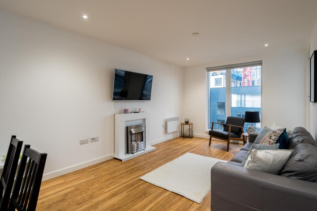 Cozy Stays The Exchange Manchester City Centre Salford  Dış mekan fotoğraf